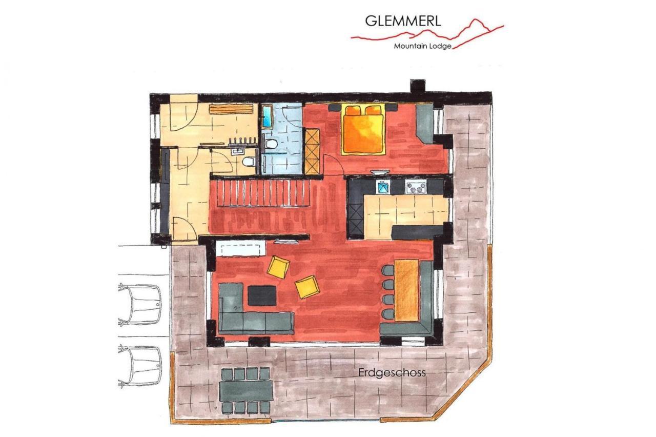 Chalet Glemmerl Mountain Lodge, Saalbach 外观 照片